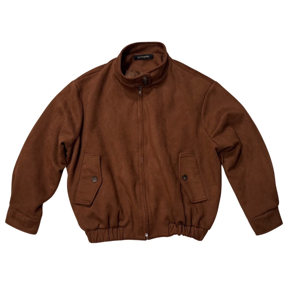 Brown Bomber Jacket - Women's